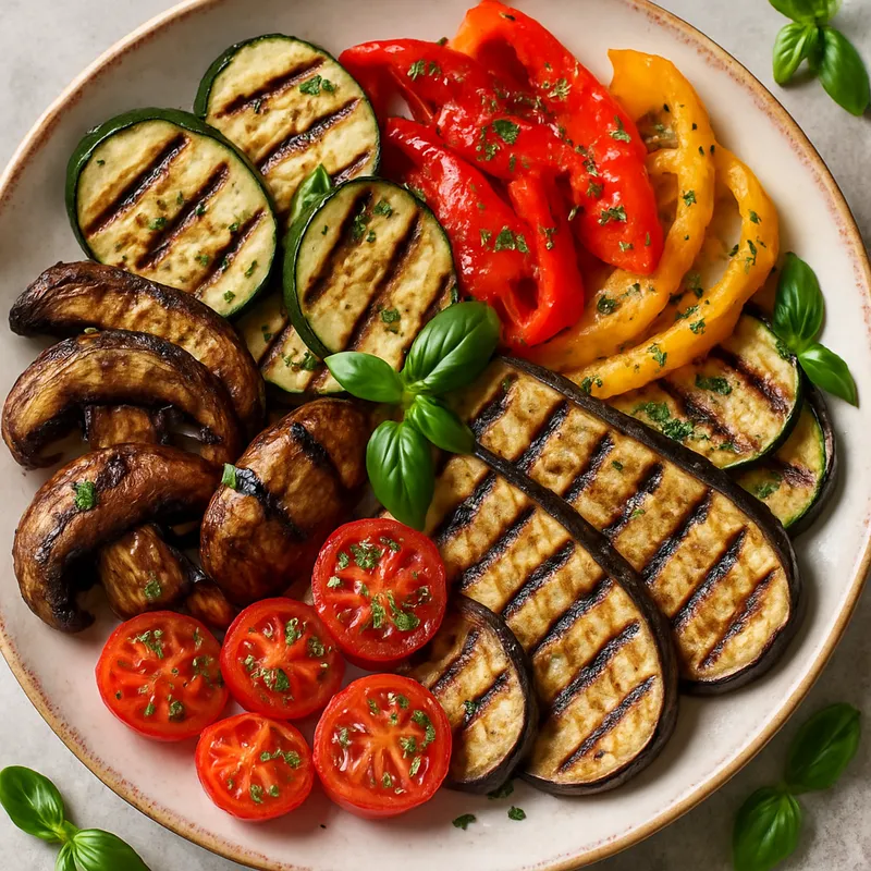 Gegrilltes Gemüse auf italienische Art