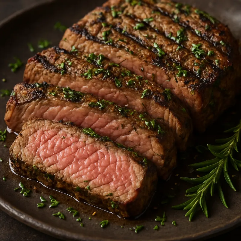 Gegrilltes Kräuterbeef