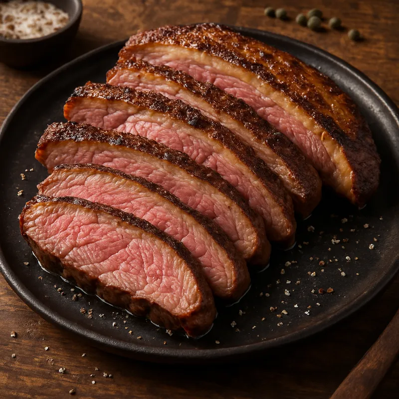 Gegrilltes Rindfleisch Picanha