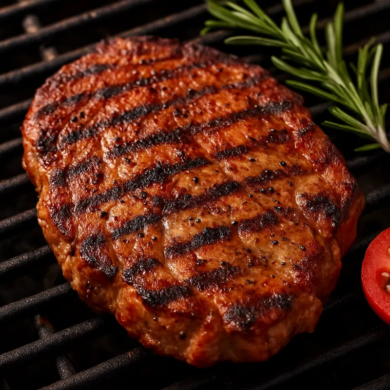 Gegrilltes Schweinenackensteak