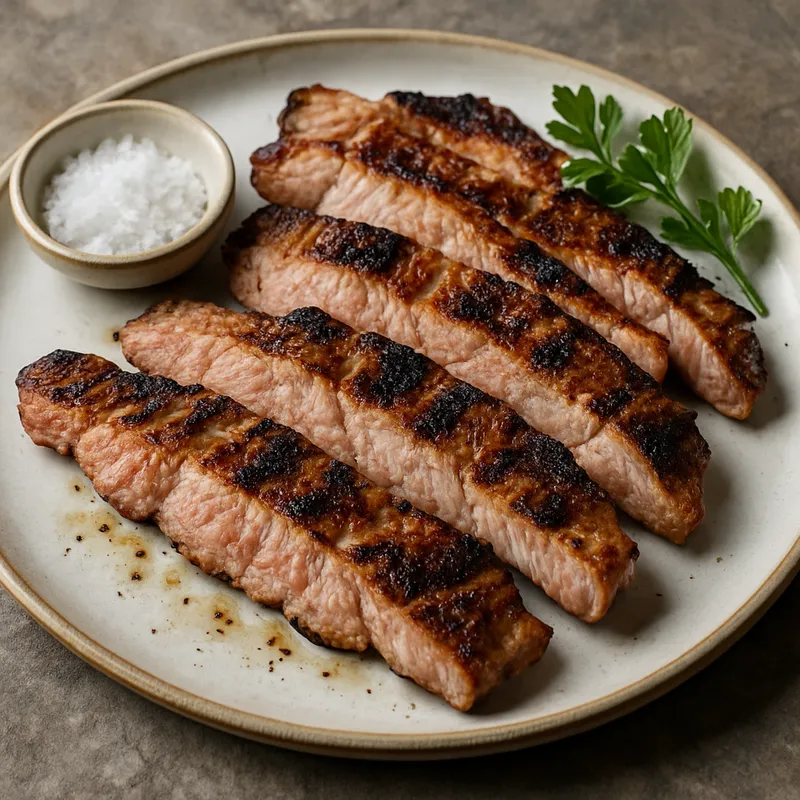 Gegrilltes Secreto Iberico (Iberisches Schweinefleisch)