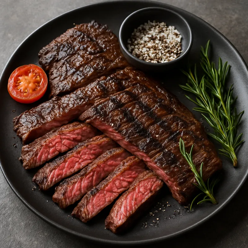 Gegrilltes Skirt Steak