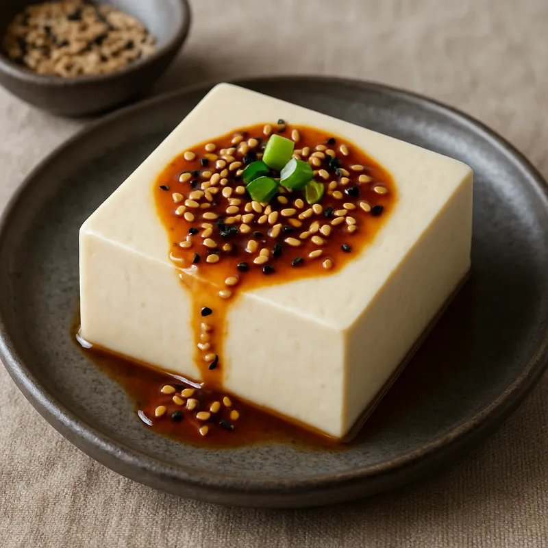 Gekühlter Sesam-Tofu