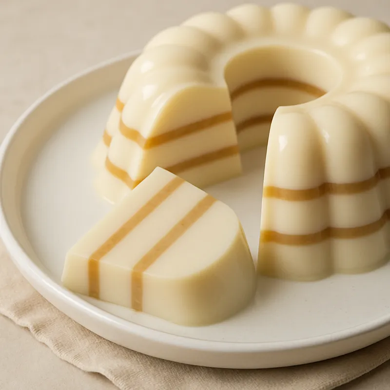 Gelatina de Leche (Milchgelee)