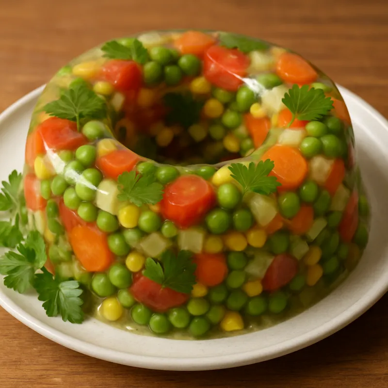 Gelatine-Salat