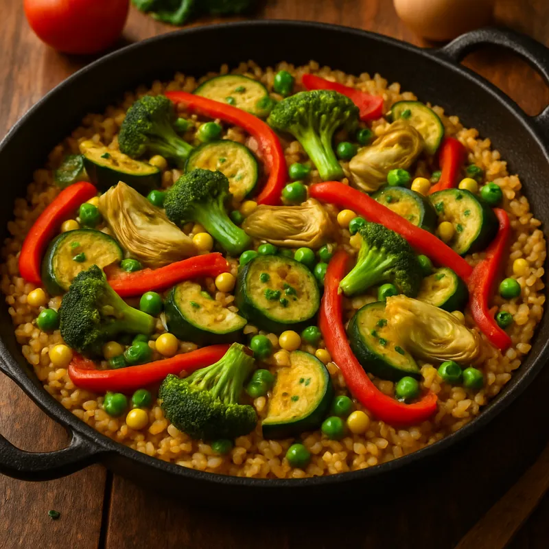 Gemüse-Paella