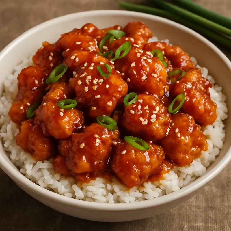 General Tso's Hähnchen