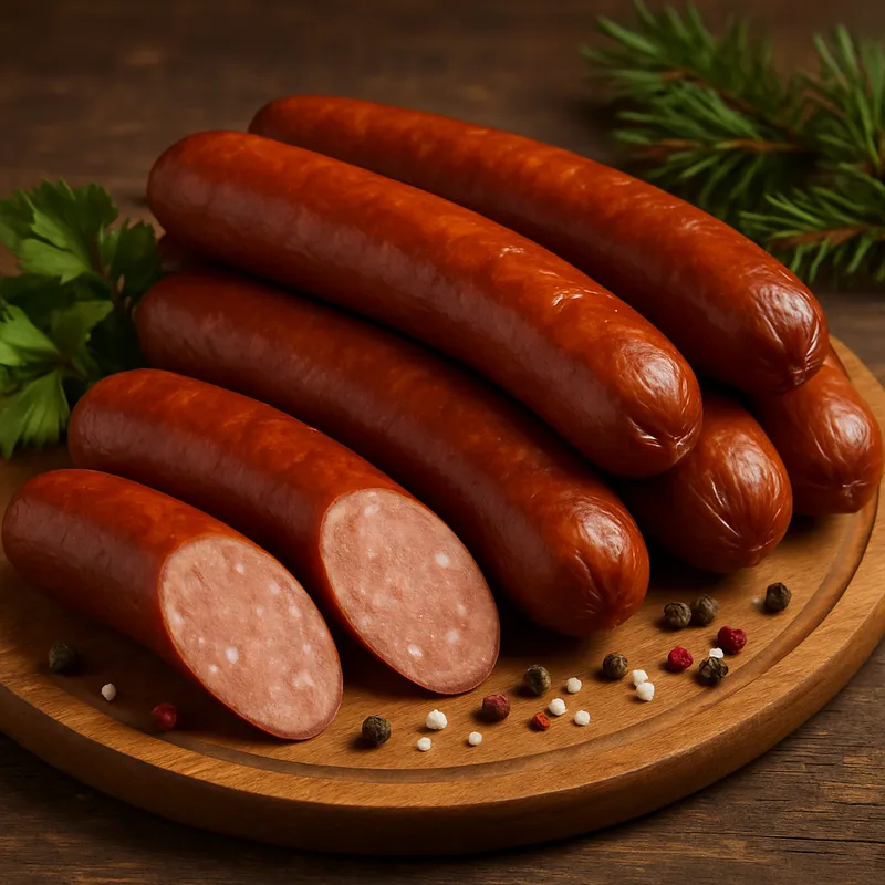 Geräucherte Bratwürstchen