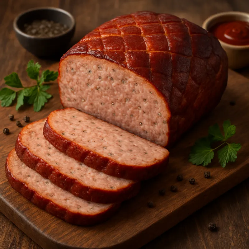 Geräucherter Hackbraten