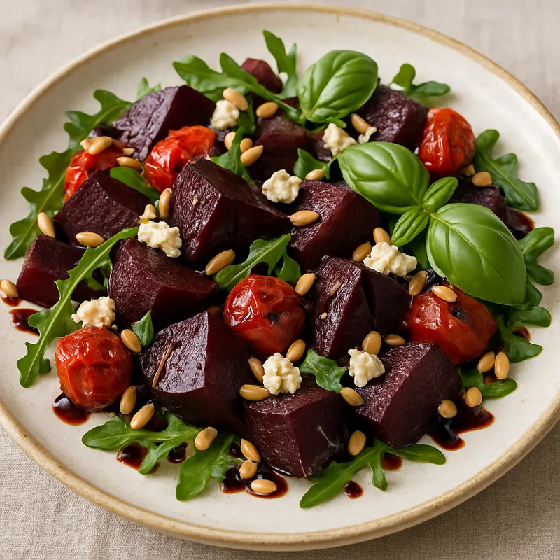 Gerösteter Rote-Bete-Salat auf italienische Art