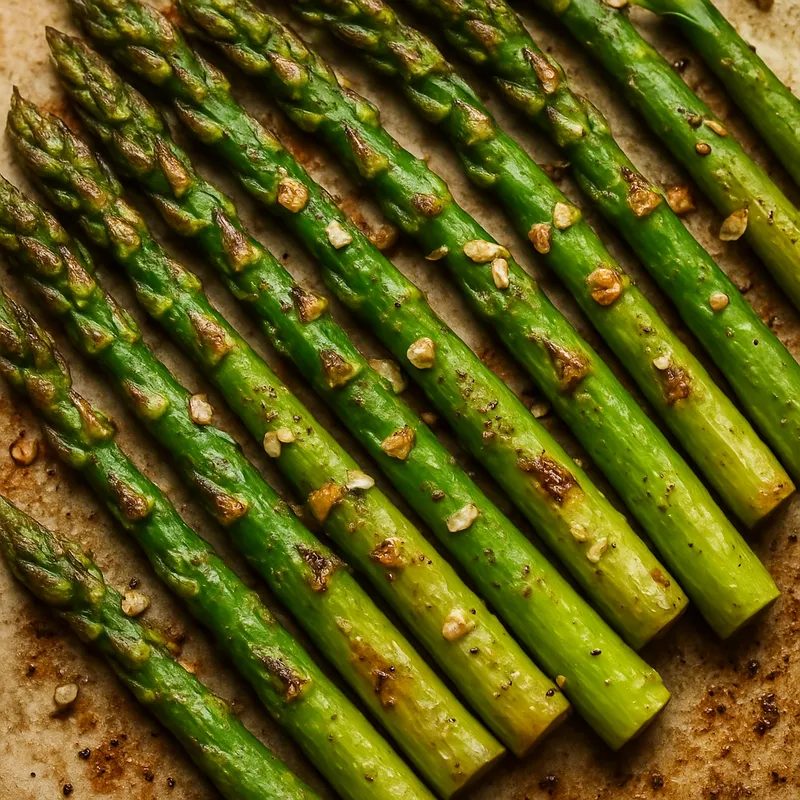 Gerösteter Spargel