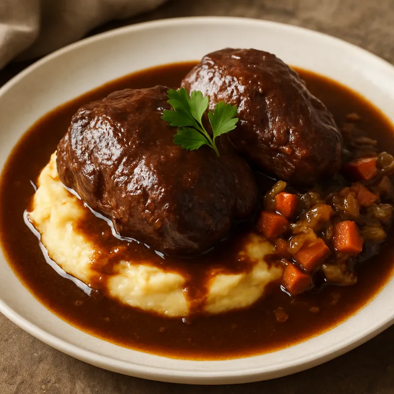 Geschmorte Schweinebäckchen