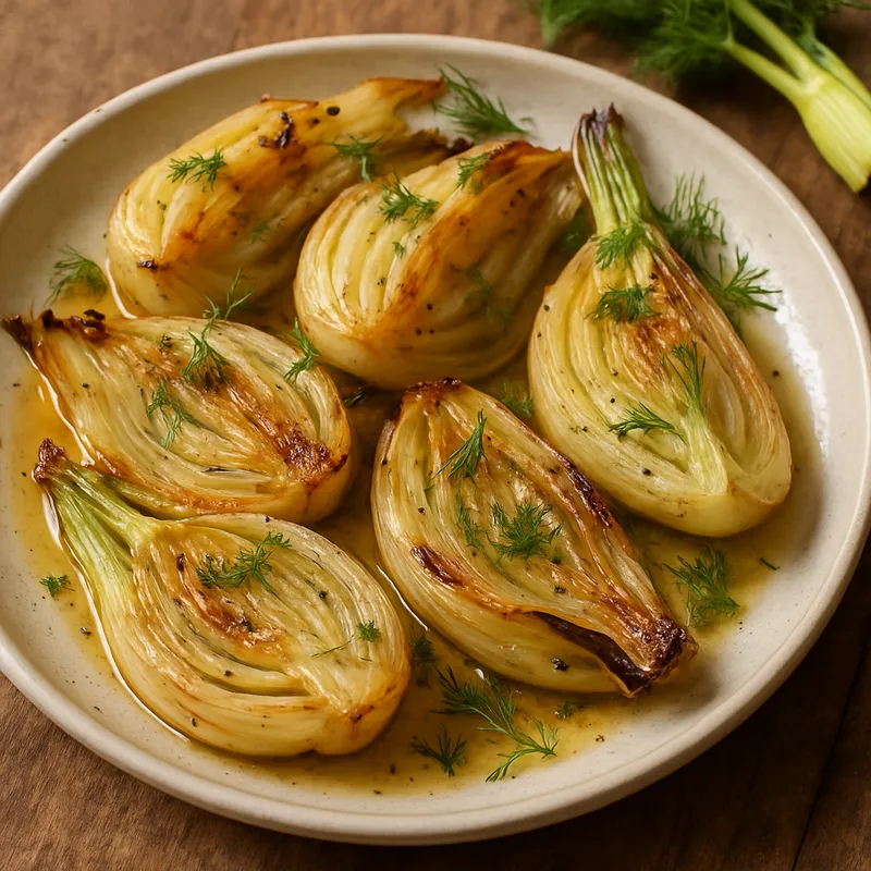 Geschmorter Fenchel
