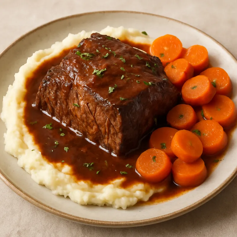 Geschmortes Rindfleisch à la Mode