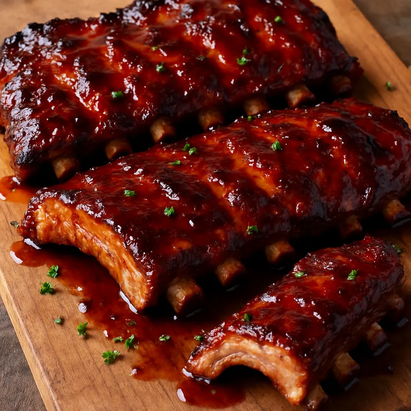 Glasierte Baby Back Ribs