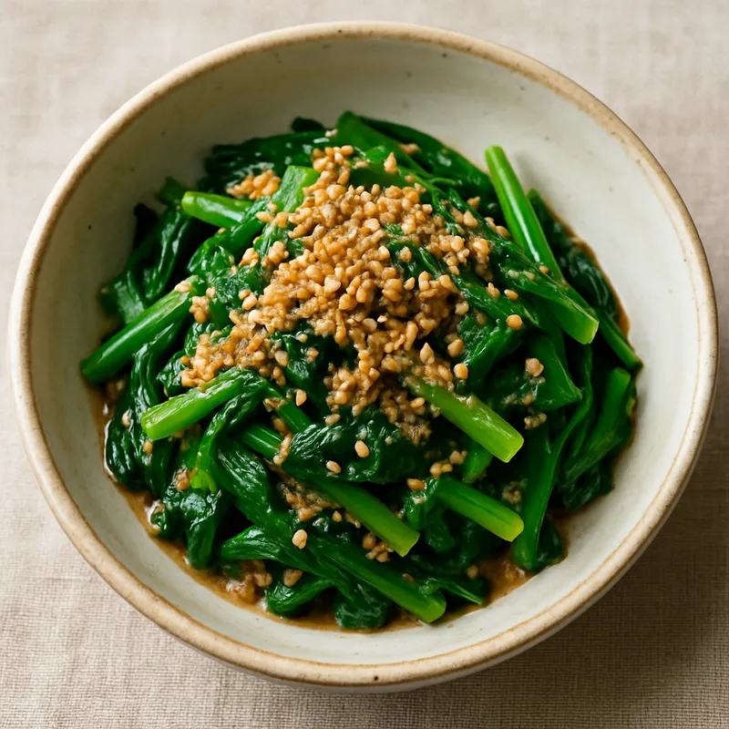 Goma-ae (Gemüse mit Sesamsoße)