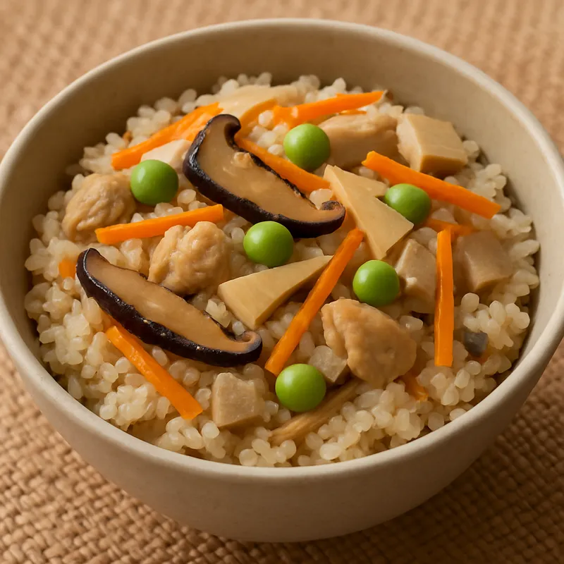 Gomoku Gohan (Reis mit fünf Zutaten)