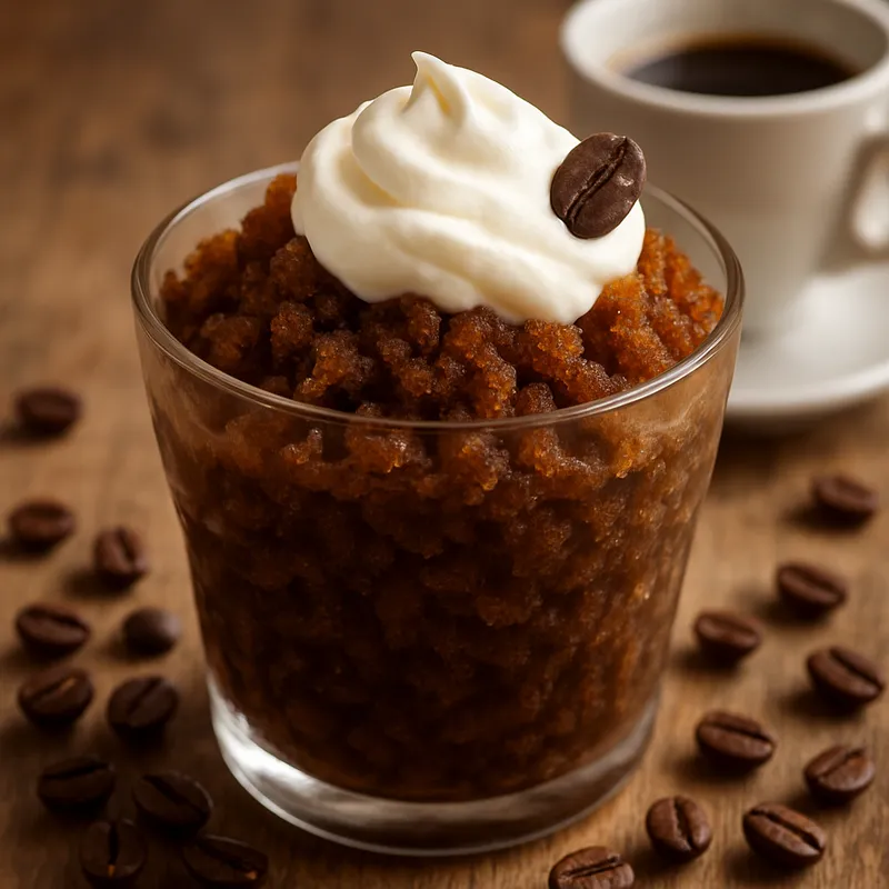 Granita al Caffè (Kaffee-Granita)