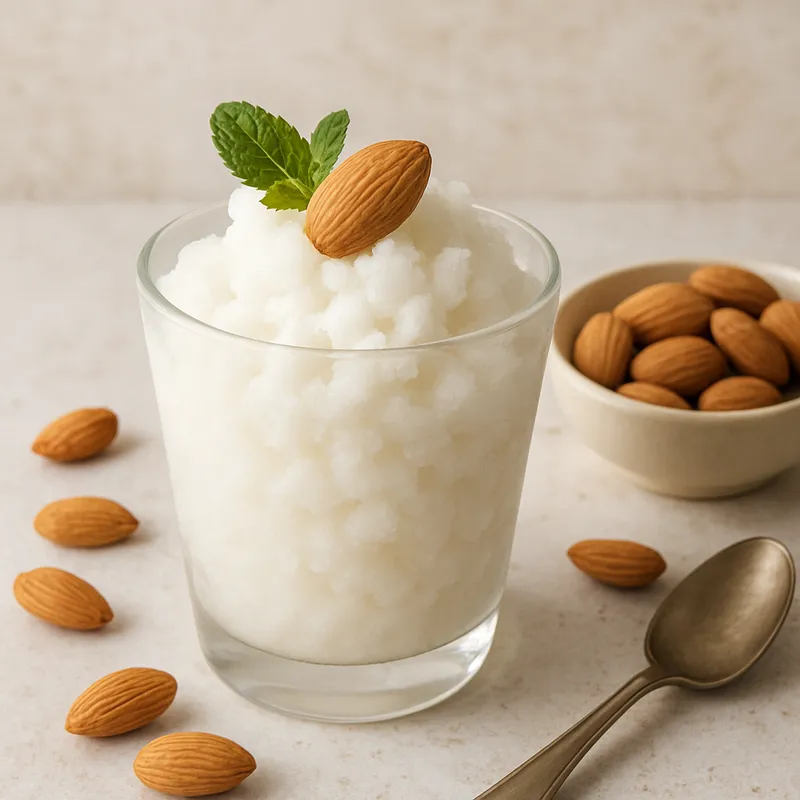 Granita alla Mandorla (Mandelgranita)