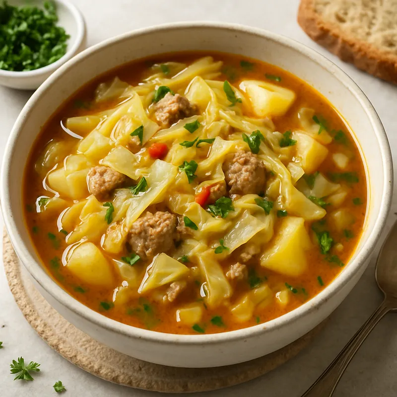 Griechische Kohlsuppe