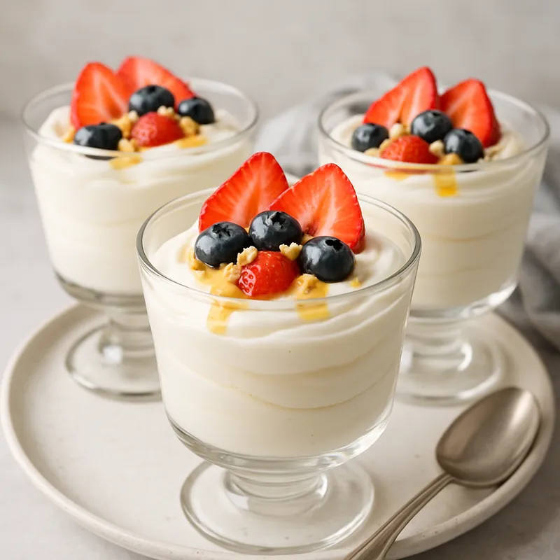 Griechischer Joghurt-Mousse