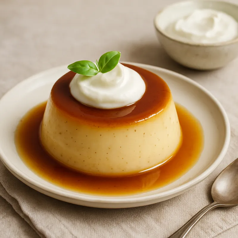 Griechisches Crème Caramel