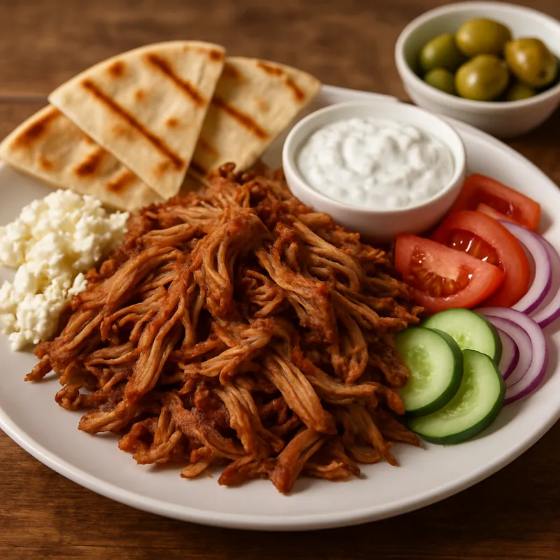 Griechisches Pulled Pork