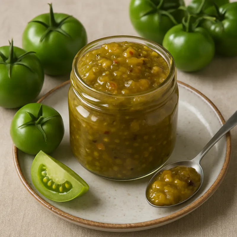 Grüne Tomaten Chutney