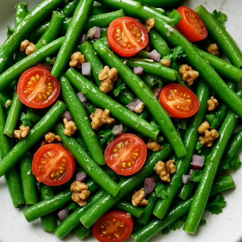 Grüner Bohnensalat