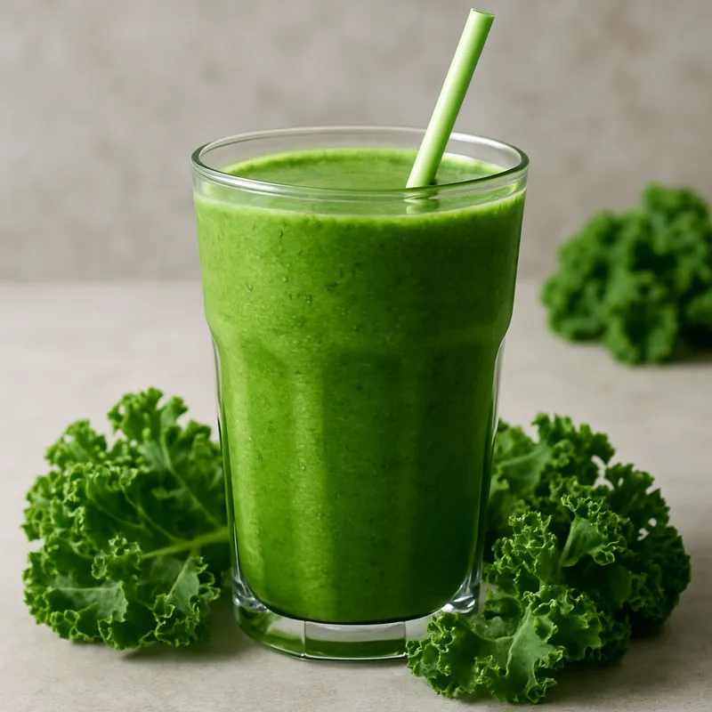 Grüner Grünkohl-Smoothie