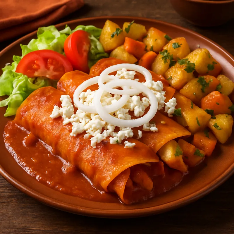 Guanajuato Enchiladas Mineras (Bergleute-Enchiladas)