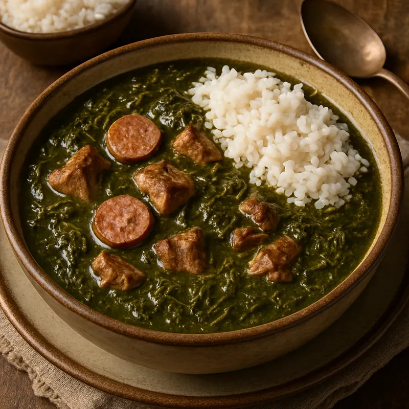 Gumbo Z'herbes (Grünes Gumbo)