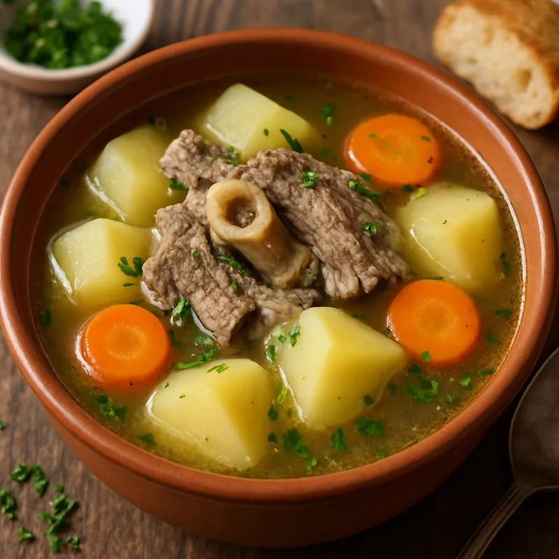 Haşlama Et Çorbası (Gekochte Fleischbrühe)