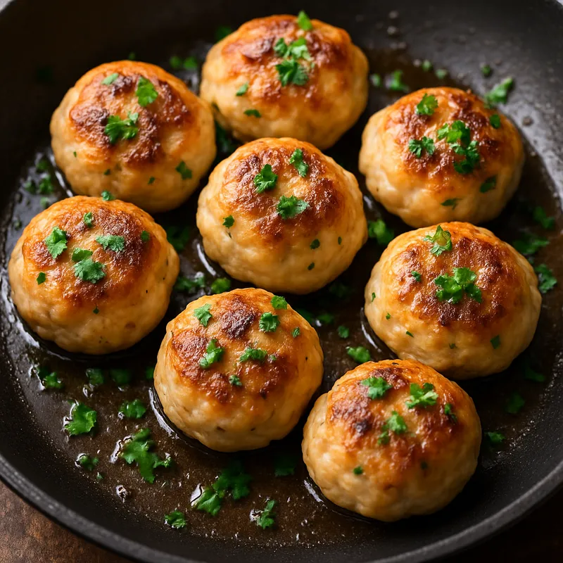 Hackfleischbällchen vom Huhn