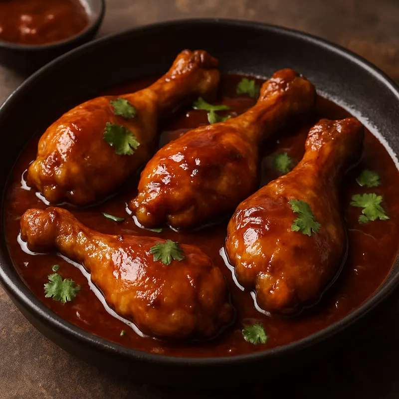 Hähnchen in Tamarindensauce
