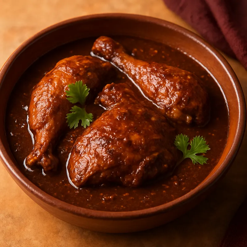 Hähnchen in Xico-Mole
