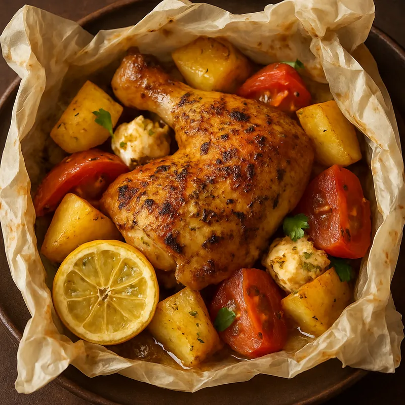 Hähnchen Kleftiko
