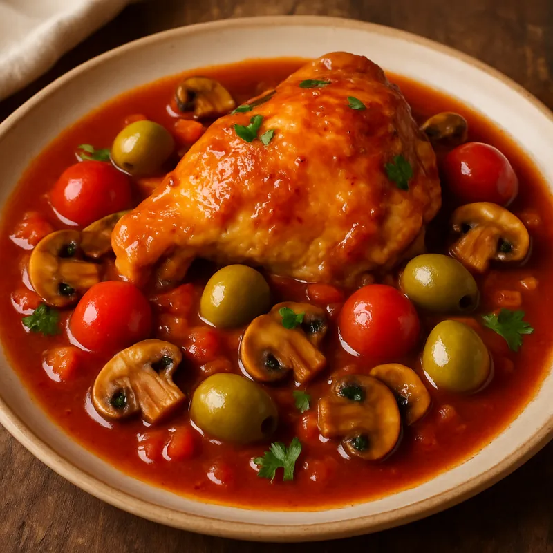 Hähnchen Marengo
