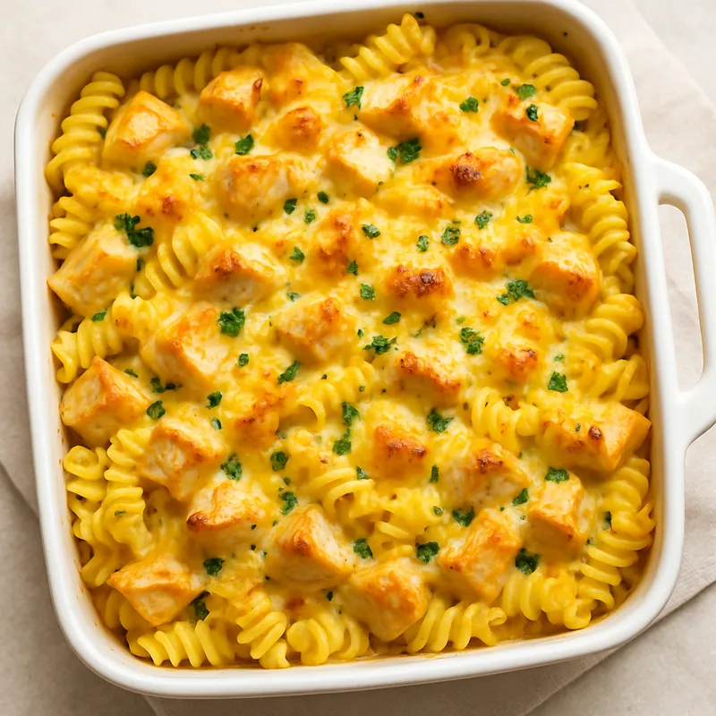 Hähnchen-Nudel-Auflauf