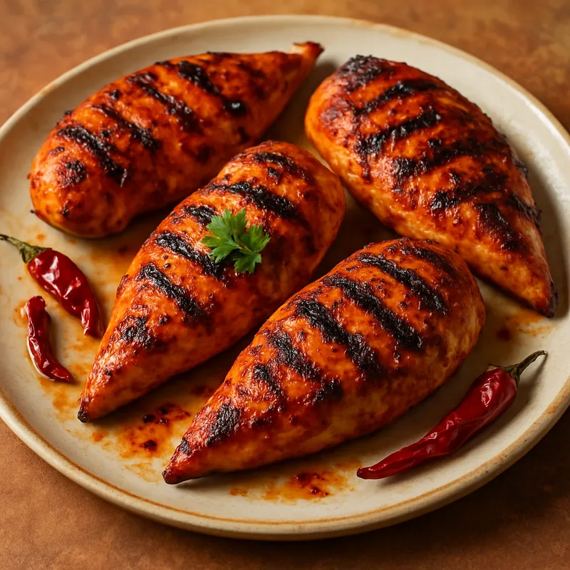 Hähnchenbrust mit Piri-piri-Marinade