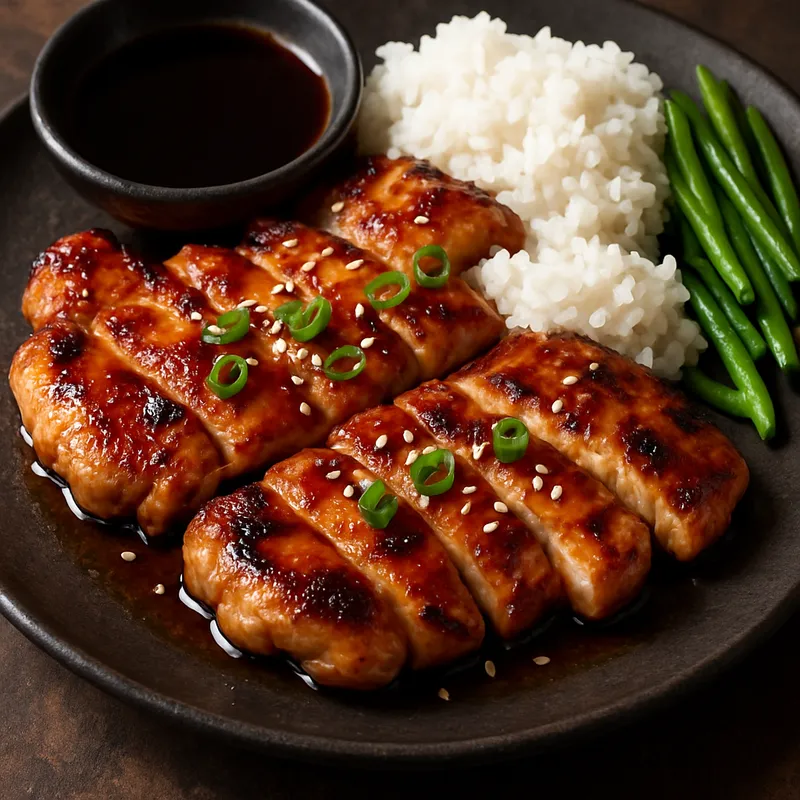 Hähnchensteaks nach japanischer Art