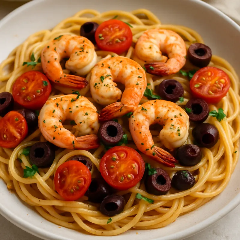 Halki-Garnelenpasta