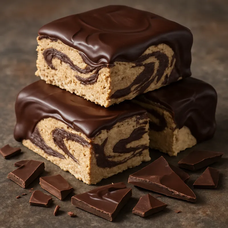 Halva mit Schokolade