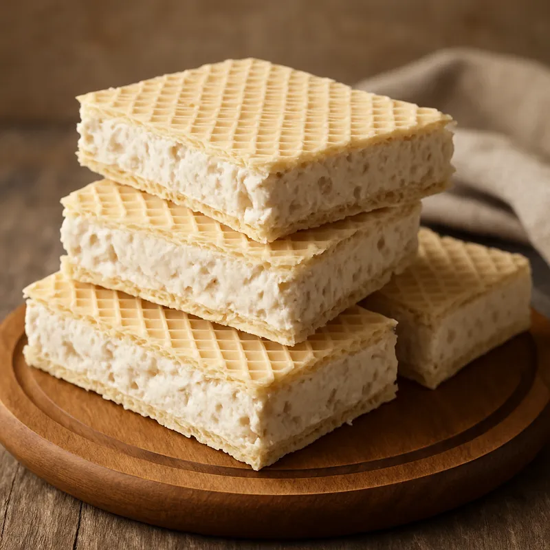 Halvadopita (Nougat-Waffelkuchen)