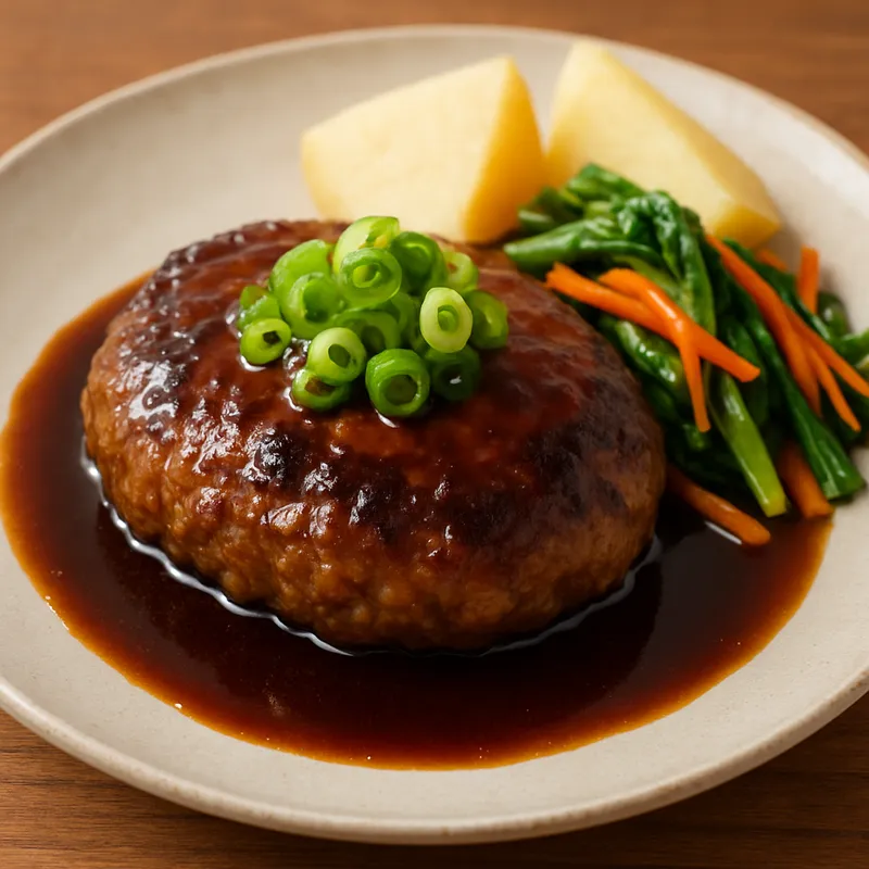 Hambaagu (Japanisches Hacksteak)
