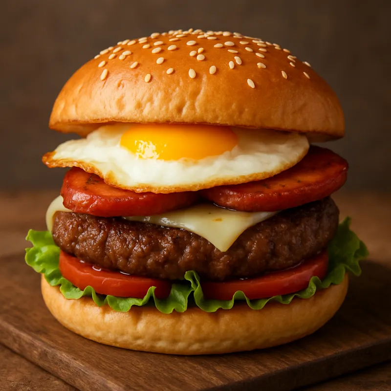 Hamburger Portugiesischer Burger