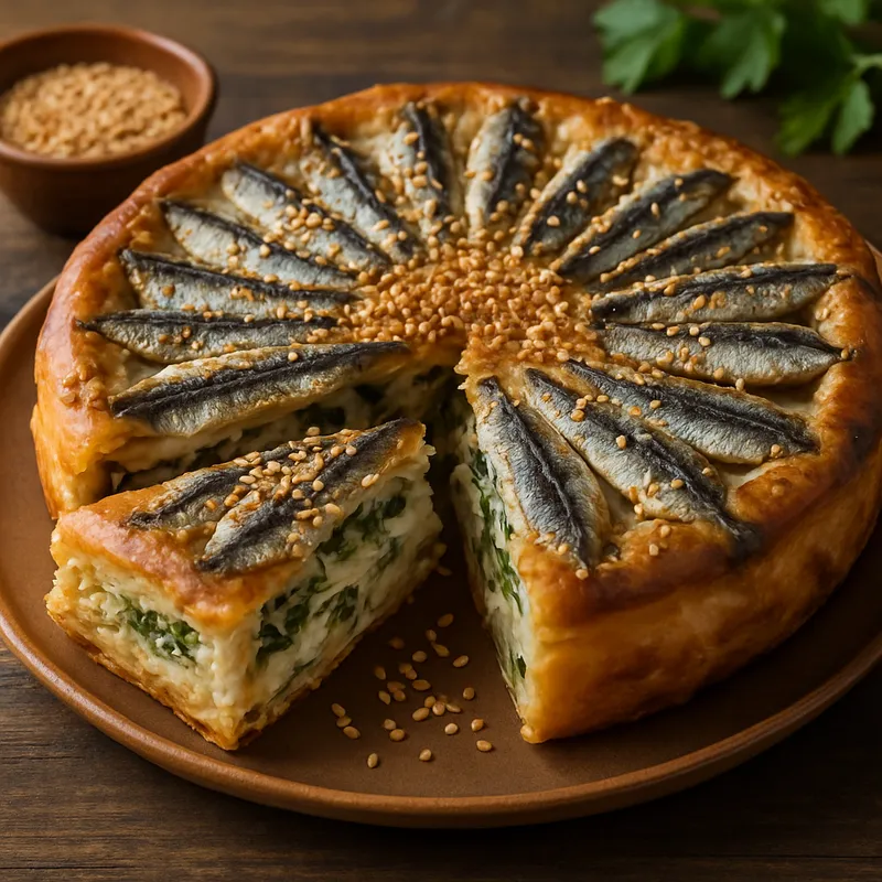 Hamsi Böreği (Sardellen-Börek)