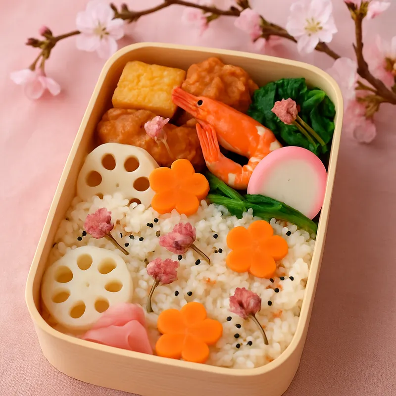 Hanami Bento (Kirschblüten-Bento)
