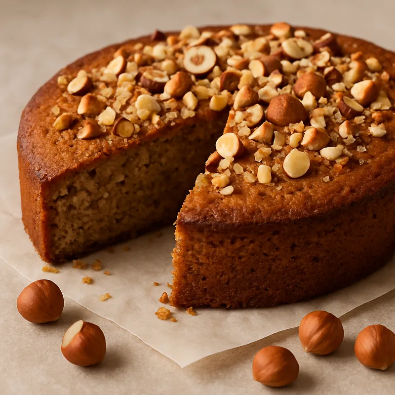 Haselnusskuchen
