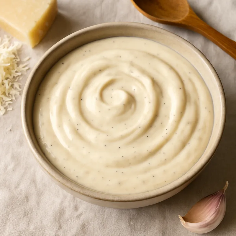 Hausgemachte Alfredo-Sauce